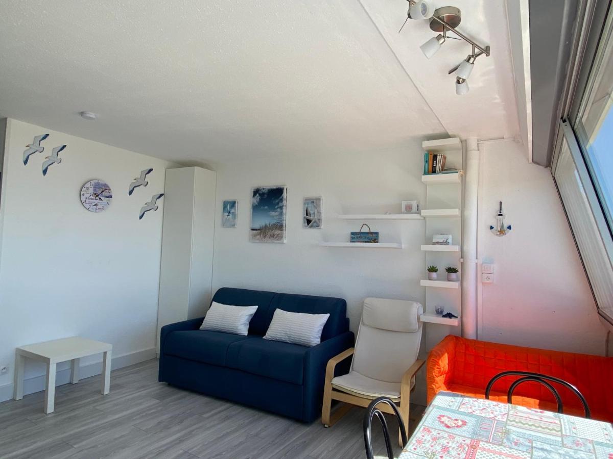 Studio Front De Mer Avec Vue Mer Panoramique ! 르그로뒤후아 외부 사진