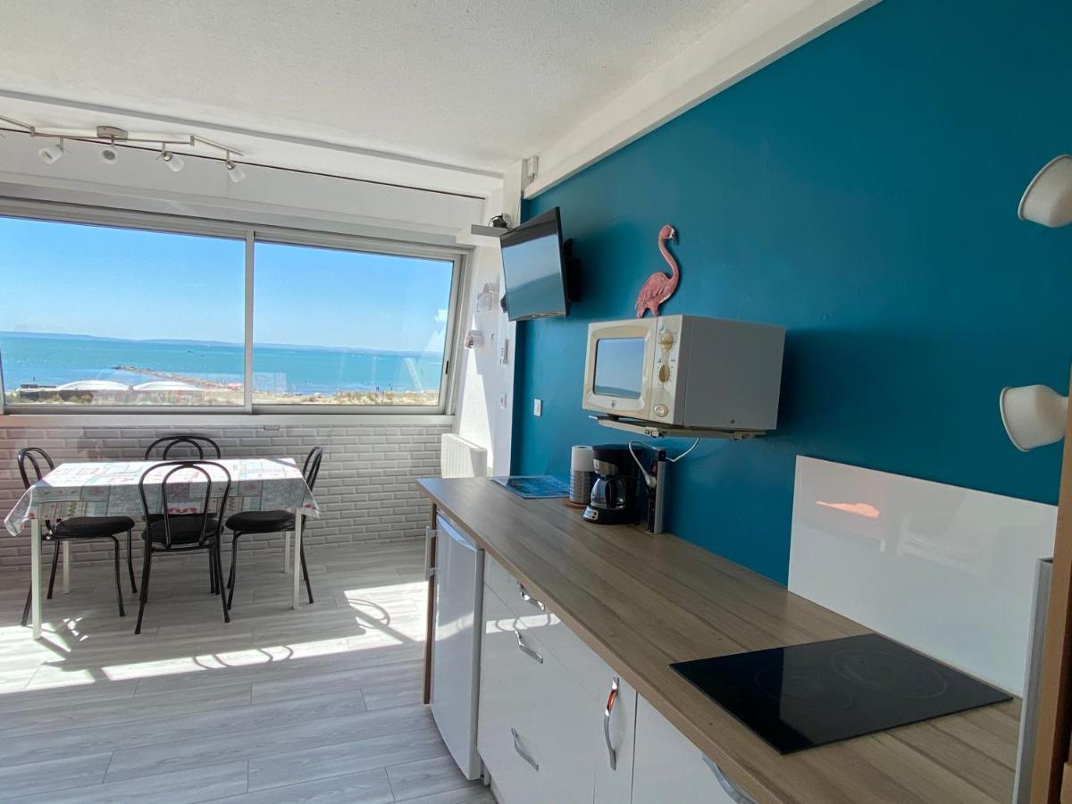 Studio Front De Mer Avec Vue Mer Panoramique ! 르그로뒤후아 외부 사진