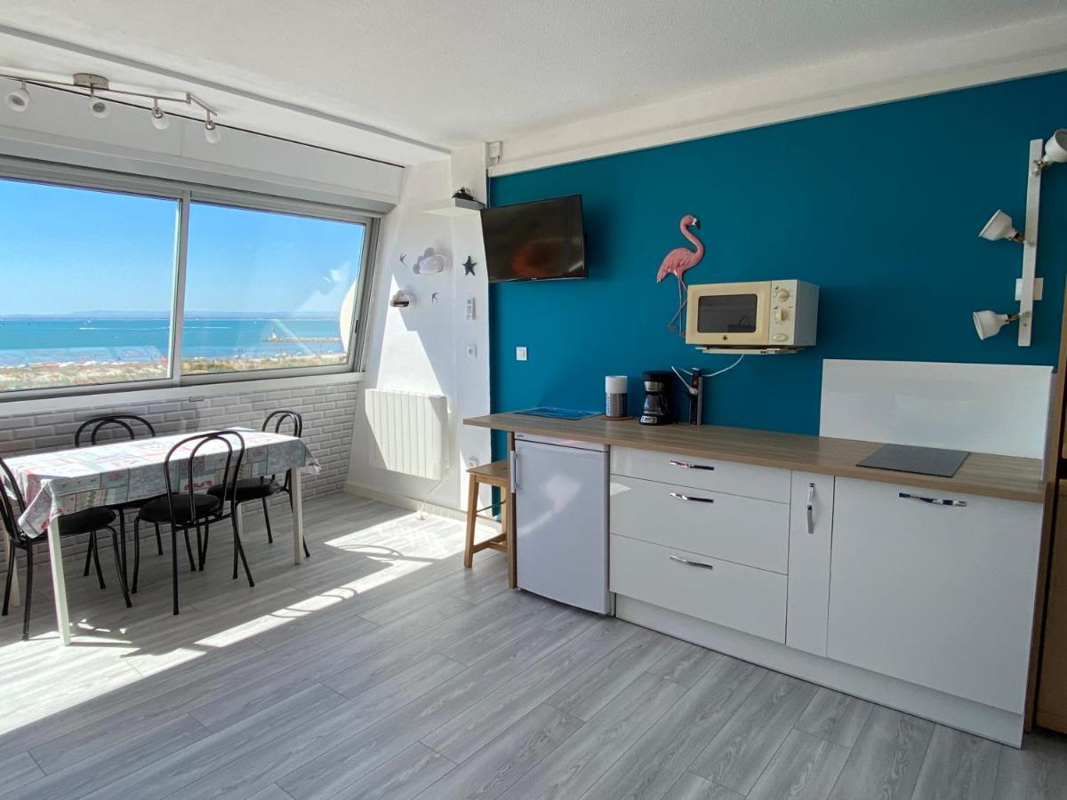 Studio Front De Mer Avec Vue Mer Panoramique ! 르그로뒤후아 외부 사진